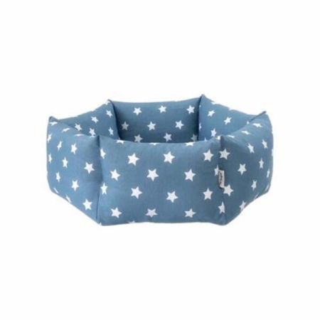 Pet Comfort Tokyo Merta Kedi ve Köpek Yatağı Mavi Star Medium 70 Cm