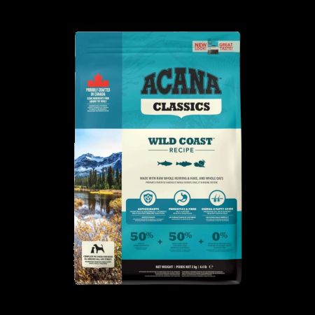 Acana Classics Wild Coast Düşük Tahıllı Balık Etli Tüm Yaşam Evreleri Köpek Maması 2 kg