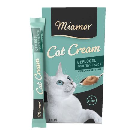 Miamor Cream Tavuklu Krema Kedi Ödül Maması 6 x 15 gr