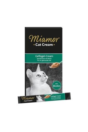 Miamor Cream Tavuklu Sıvı Kedi Ödülü 6 x 15 Gr