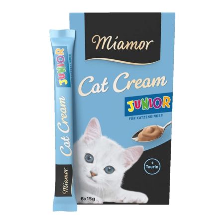 Miamor Cream Taurinli Krema Yavru Kedi Ödül Maması 6 x 15 gr