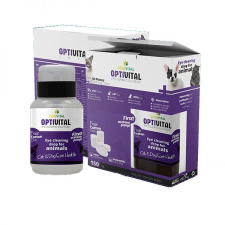 Zoovital Optival Göz Temizleme Solüsyonu 150 ml