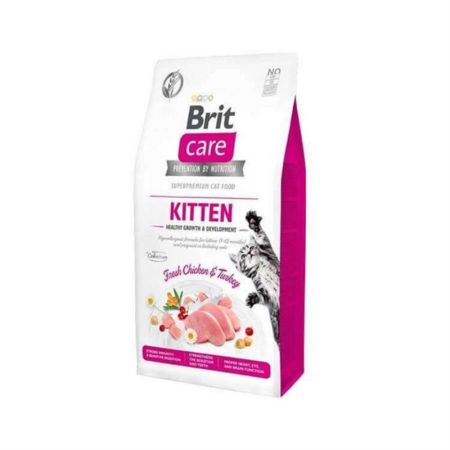 Brit Care Kitten Tavuk ve Hindili Yavru Kedi Maması 2 kg