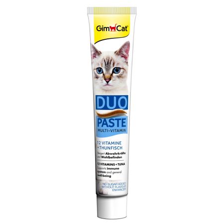 GimCat Multi-Vitamin Duo Paste Tuna + 12 Vitaminli 50gr