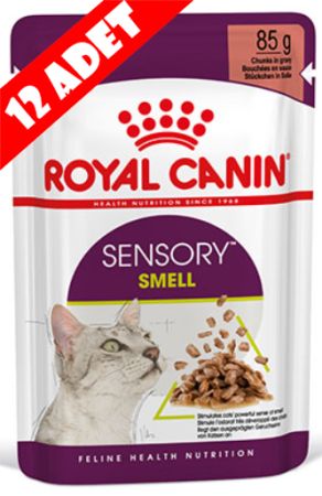 Royal Canin Sensory Smell Gravy 85 GR x 12 Adet Kedi Konservesi