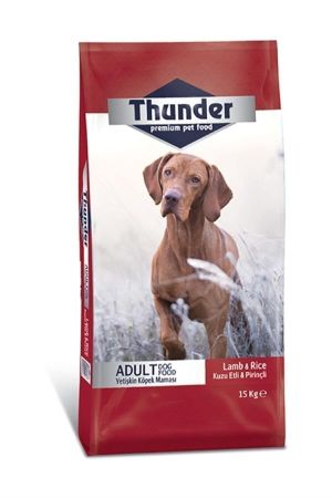 Thunder Kuzulu Yetişkin Köpek Maması 15 Kg