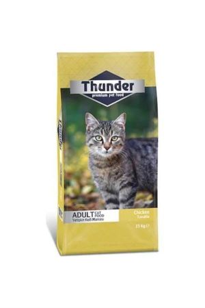 Thunder Tavuklu Yetişkin Kedi Maması 15 Kg