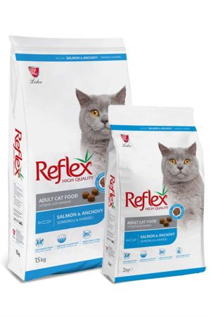 Reflex Somonlu ve Hamsili Yetişkin Kedi Maması 2 kg