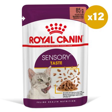 Royal Canin Sensory Taste Gravy Yetişkin Kedi Konservesi 85 Gr x 12 Adet