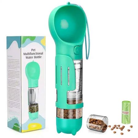 Petzz Mama Kabı İlaveli Kedi ve Köpek Seyahat Suluğu 500 Ml