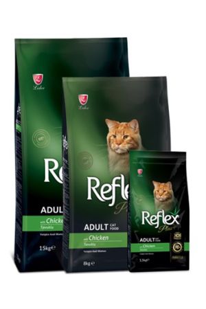 Reflex Plus Tavuklu Yetişkin Kedi Maması 8 KG