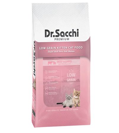 Dr Sacchi Premium Düşük Tahıllı Yavru Kedi Maması 1.5 Kg