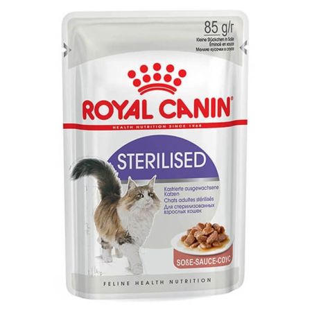 Royal Canin Sterilised Soslu Kısırlaştırılmış Kedi Konservesi 85 Gr