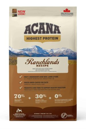 Acana Ranchlands Sığır Etli Tahılsız Yetişkin Köpek Maması 2 kg