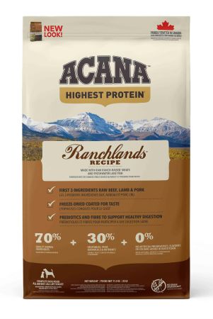 Acana Ranchlands Sığır Etli Tahılsız Yetişkin Köpek Maması 11,4 kg