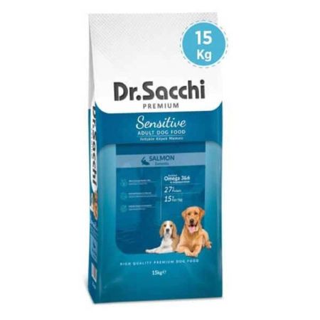 Dr.Sacchi Sensitive Salmon Yetişkin Köpek Maması 15 kg