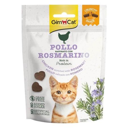 Gimcat Crunchy Tavuklu Ve Biberiyeli Tahılsız Kedi Ödülü 50 gr