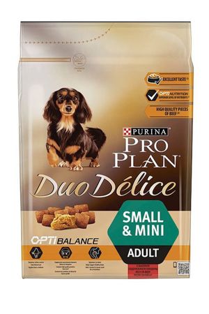 Pro Plan Duo Delice Small Biftekli Küçük Irk Yetişkin Köpek Maması 2,5 Kg
