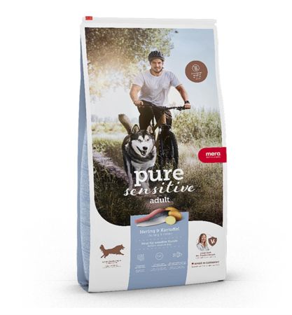 Mera Pure Sensitive Tahılsız Ringa Balıklı Patatesli Yetişkin Köpek Maması 12.5 Kg