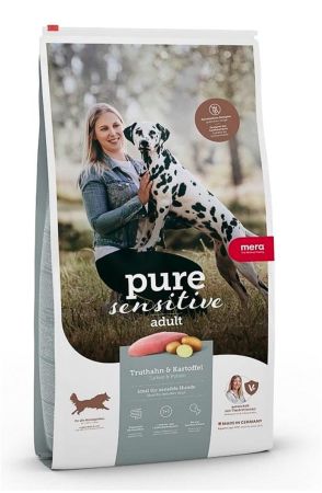 Mera Pure Sensitive Tahılsız Hindili Yetişkin Köpek Maması  12.5 Kg