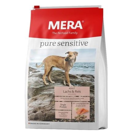 Mera Pure Sensitive Tahılsız Somonlu Pirinçli Yetişkin Köpek Maması  12.5 Kg