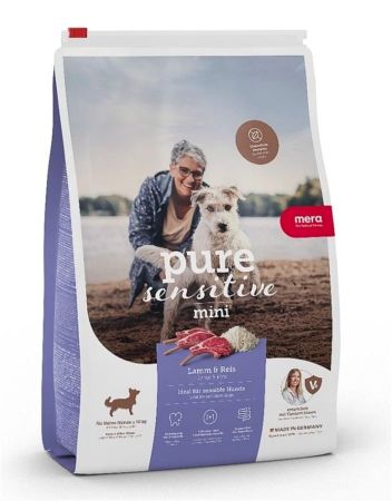 Mera Pure Sensitive Lamb Rice Kuzulu Küçük Irk Yetişkin Köpek Maması 4 Kg