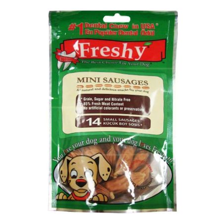 Freshy Mini Sausages Tahılsız Sosis Köpek Ödülü  15 Adet