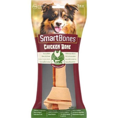 Smart Bones Large Chicken Tavuklu ve Sebzeli Büyük Irk Köpek Ödülü  1 Adet