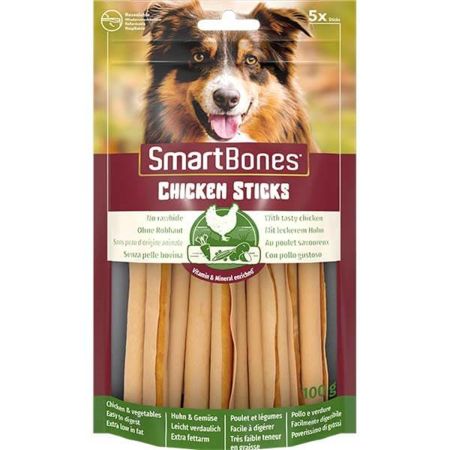Smart Bones Chicken Sticks Tavuklu ve Sebzeli Köpek Ödülü  5 Adet