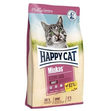 Happy Cat Minkas Sterilised Kümes Hayvanlı Kısırlaştırılmış Kedi Maması  1.5 Kg