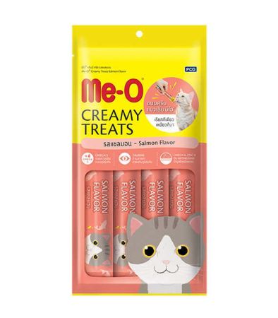 Meo Creamy Somon Balıklı Krema Kedi Ödülü  4 Parça (15 gr)