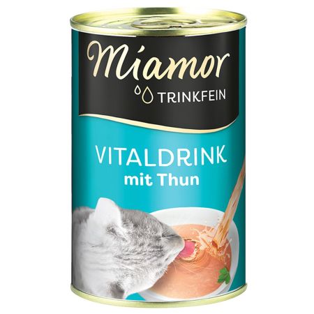 Miamor Vital Drink Ton Balıklı Çorba Kedi Konservesi  135 ml