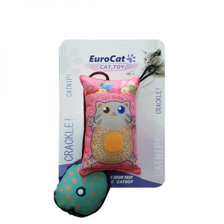 Eurocat Ufak Yastık Kedi Oyuncağı