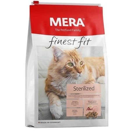 Mera Sterilized Finest Fit Tahılsız Tavuklu Kısırlaştırılmış Yetişkin Kedi Maması  4 KG