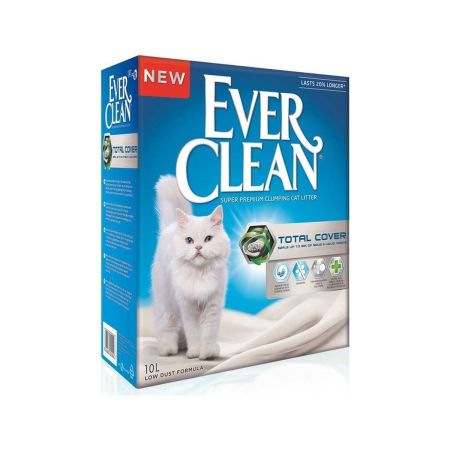 Ever Clean Total Cover Uzun Ömürlü Kedi Kumu  10 Lt
