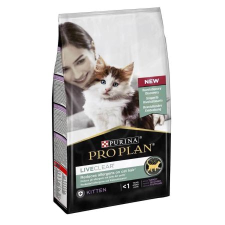 ProPlan LiveClear Kitten Hypoalerjenik Hindili Yavru Kedi Maması  1.4 Kg