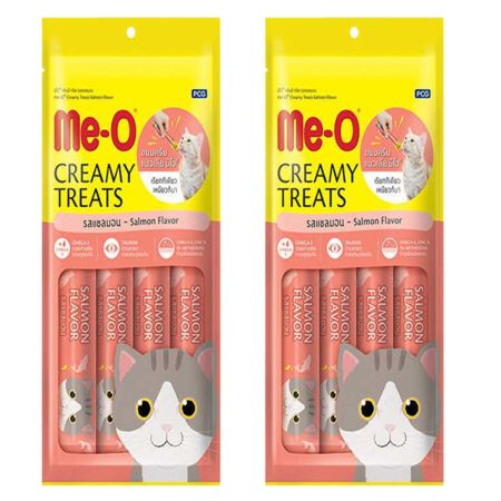 Meo Creamy Somon Balıklı Krema Kedi Ödülü  4 Parça (15 gr) (2 Adet)
