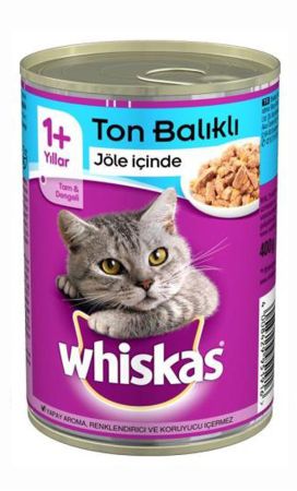 Whiskas Ton Balıklı Yetişkin Kedi Konservesi 400 g