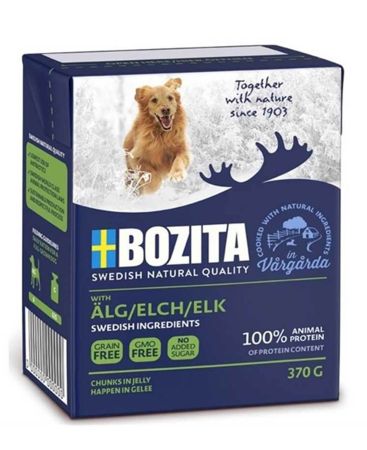 Bozita Tahılsız Geyik Etli Köpek Konservesi 370 g