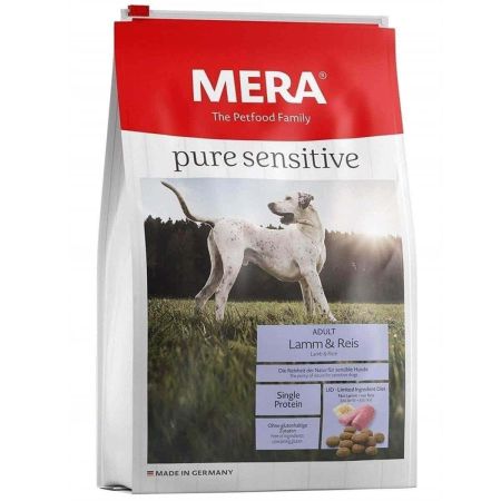 Mera Pure Sensitive Lamb Rice Kuzulu Yetişkin Köpek Maması 4 Kg