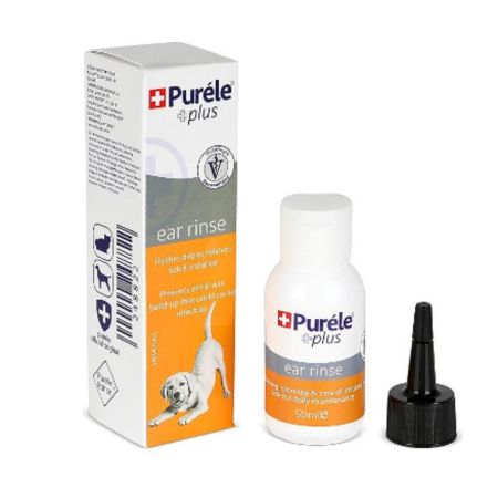 Purele Plus Kedi ve Köpek Kulak Temizleme Solüsyonu 50 ml