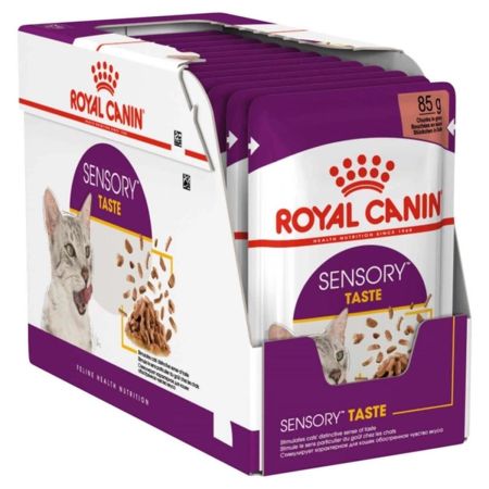Royal Canin Sensory Taste Etli Ve Balıklı  Yetişkin Kedi Konservesi 85 Gr (12 Adet)