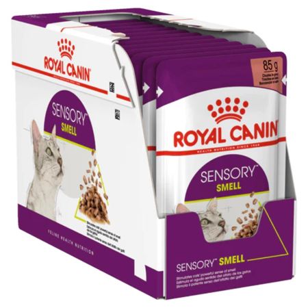 Royal Canin Sensory Smell Etli Ve Balıklı  Yetişkin Kedi Konservesi 85 Gr (12 Adet)