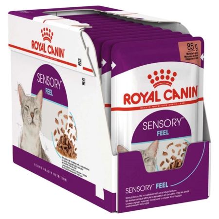 Royal Canin Sensory Feel Etli Ve Balıklı  Yetişkin Kedi Konservesi 85 Gr (12 Adet)