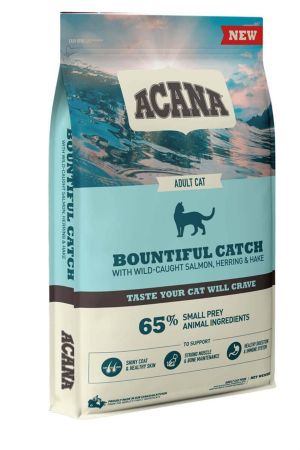 Acana Bountiful Güçlü ve Sağlıklı Kemikler için Balıklı Tahılsız Yetişkin Kedi Maması 4.5 kg