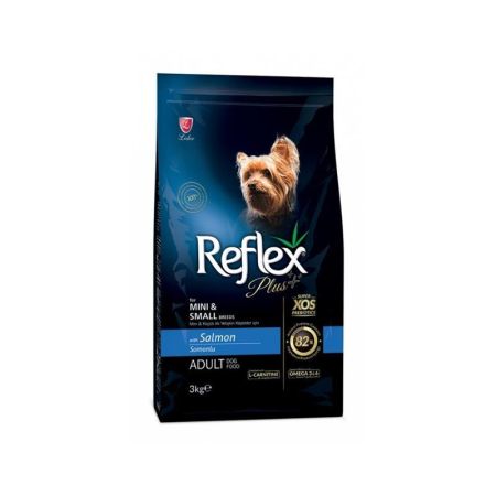 Reflex Plus Mini ve Küçük Irk Somonlu Yetişkin Köpek Maması 3 kg
