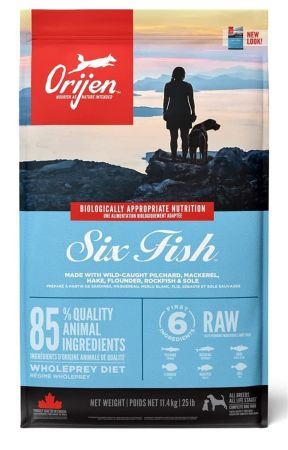 Orijen Six Fish 6 Balıklı Köpek Maması 11,4 kg
