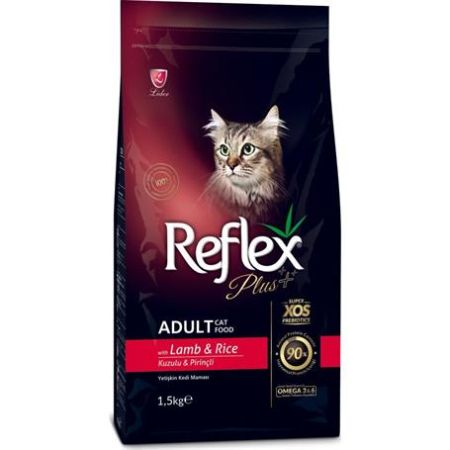 Reflex Plus Kuzu Etli Yetişkin Kedi Maması 1,5 Kg