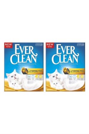 Ever Clean Litterfree Paws İz Bırakmayan Kedi Kumu 6 Lt 2 Adet
