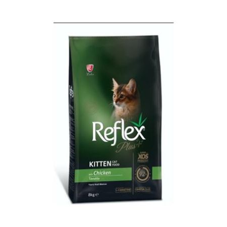 Reflex Plus Tavuklu Yavru Kedi Mamasi 8 kg